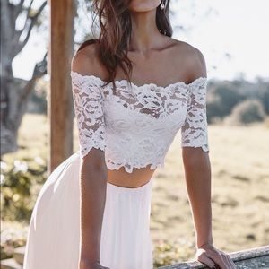 Grace loves lace Luna wedding dress